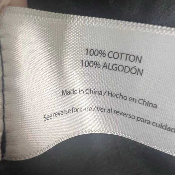 Three Dots Women's Short Sleeve V-Neck Double Layer Cotton Gauze Shirt Size XXL - Picture 6 of 7